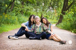 Family Portraits with Adult Children in High Park